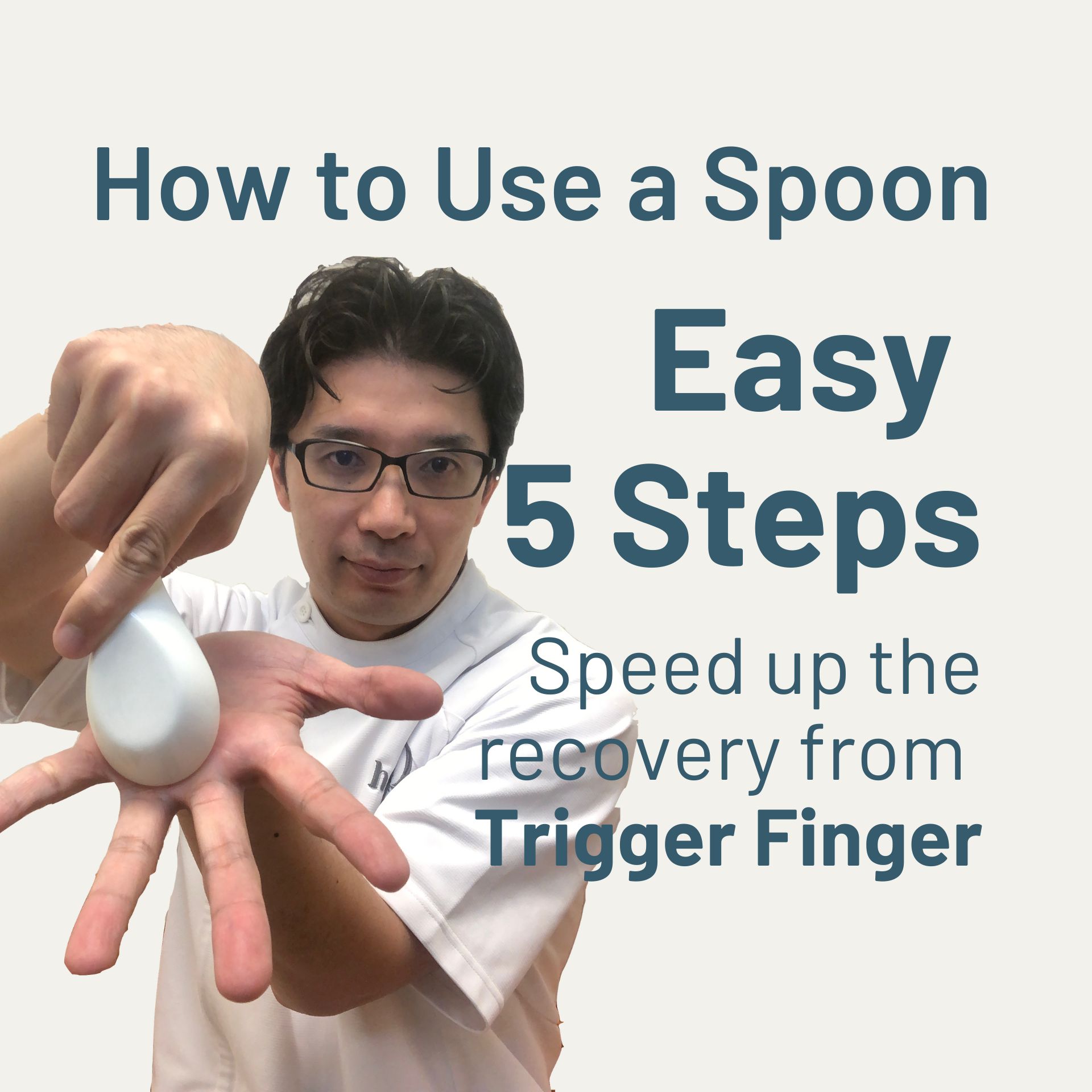 How to Use a Spoon to treat Your Trigger finger by yourself