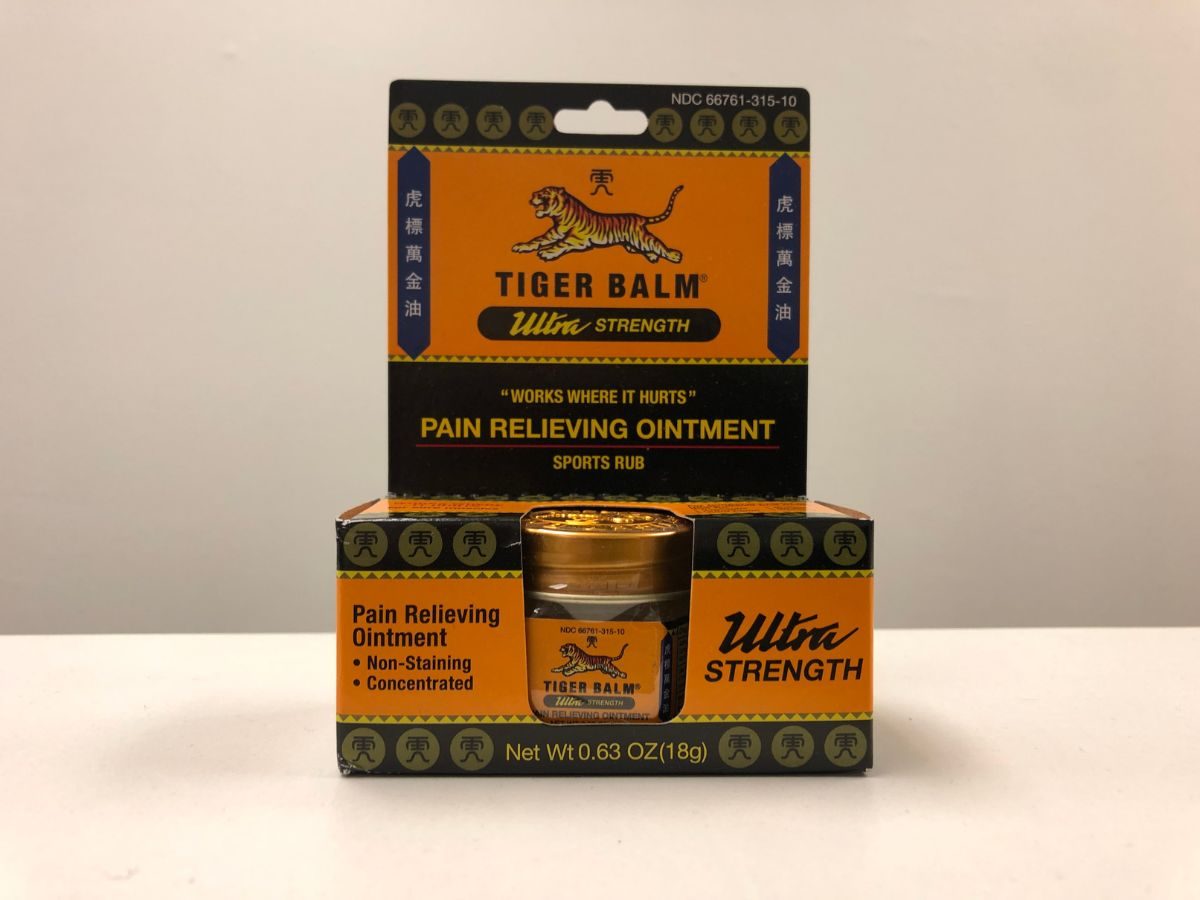 Tiger Balm for acute low back pain